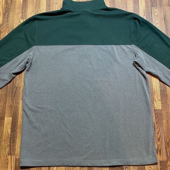 Captivating Apparel men’s three-quarter zip Michigan State Spartans. Size M - Picture 9 of 11